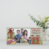 聖降誕祭の記念写真カード シーズンカード (スタンド正面)