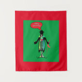 聖降誕祭の風刺男 タペストリー (正面)