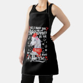 聖降誕祭の馬のシャツが欲しい エプロン (インサイチュ)