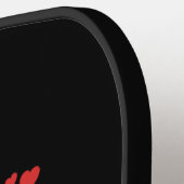 聖降誕祭の馬のシャツが欲しい ピックルボールラケット (左詳細)