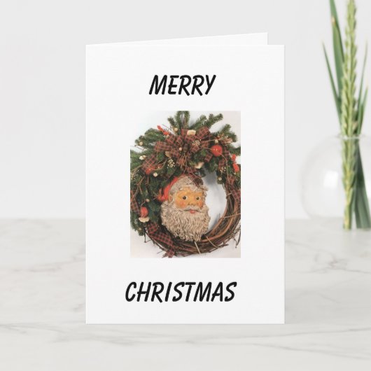 聖降誕祭は君考えの時だ カード (正面)