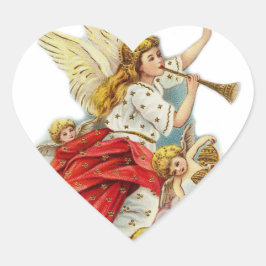 聖降誕祭は天使を願う ハートシール