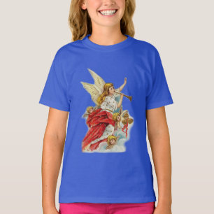 聖降誕祭は天使を願う Tシャツ
