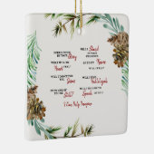 聖降誕祭は想像カスタムしか食べられない セラミックオーナメント (右)