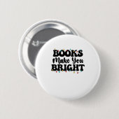 聖降誕祭は本で読好く飾る 缶バッジ (正面&裏面)