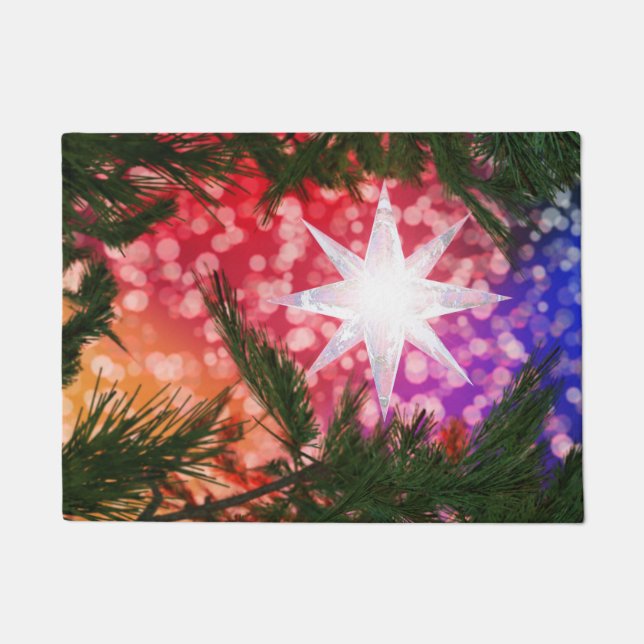 聖降誕祭は皆好い天気だ ドアマット (正面)