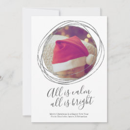 聖降誕祭は皆晴れ晴れパーソナライズされただ シーズンカード