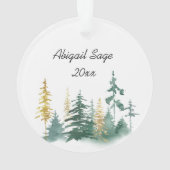 聖降誕祭は神が常に忠実である オーナメント (裏面)