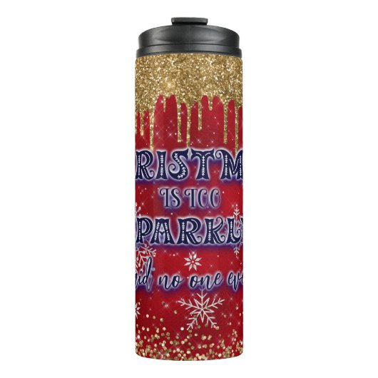 聖降誕祭は誰も前に言わないのは惜しげだ タンブラー (正面)