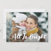 聖降誕祭は陽気で賑やかだ シーズンカード (正面)