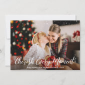 聖降誕祭を祝う一瞬一瞬を大切にする シーズンカード (正面)