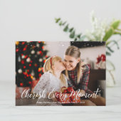 聖降誕祭を祝う一瞬一瞬を大切にする シーズンカード (スタンド正面)