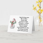 聖降誕祭を祝う多くの方法 カード (黄色い花)