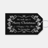 聖降誕祭を祝う聖降誕祭を祝う平和の愛 ギフトタグ (正面(横))