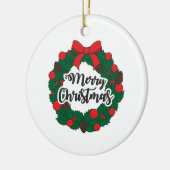 聖降誕祭を祝う セラミックオーナメント (左)