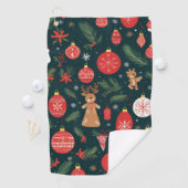 聖降誕祭を祝して聖降誕祭を祝して ゴルフタオル (インサイチュ)