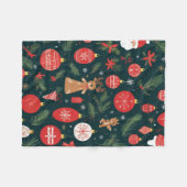 聖降誕祭を祝して聖降誕祭を祝して フリースブランケット (正面(横))