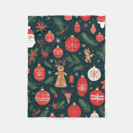 聖降誕祭を祝して聖降誕祭を祝して フリースブランケット