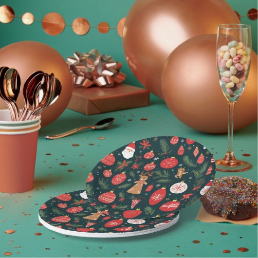 聖降誕祭を祝して聖降誕祭を祝して ペーパープレート (複数)