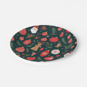 聖降誕祭を祝して聖降誕祭を祝して ペーパープレート (アングル)