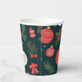 聖降誕祭を祝して聖降誕祭を祝して 紙コップ (右)