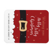 聖降誕祭を祝すてきう マグネット (横)