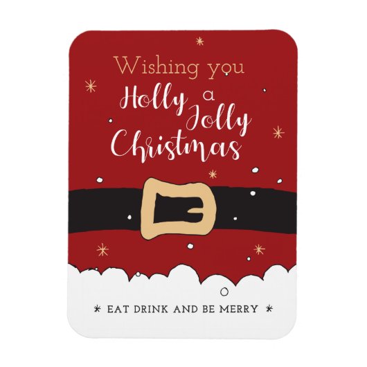 聖降誕祭を祝すてきう マグネット (縦)