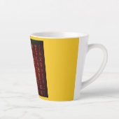 聖降誕祭エジプト象形文字1 カフェラテマグ (右)