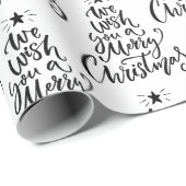 聖降誕祭エレガントお目出とう引用文 ラッピングペーパー (ロールコーナー)