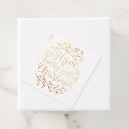 聖降誕祭エレガントの書道がすてきある フェイバータグ