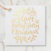 聖降誕祭エレガントの書道がすてきある フェイバータグ (正面)