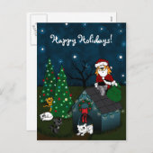 「聖降誕祭カボドール」 シーズンポストカード (正面/裏面)