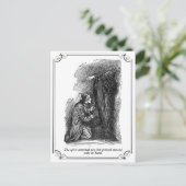 聖降誕祭キャロル：霊は答えなかった シーズンポストカード (スタンド正面)