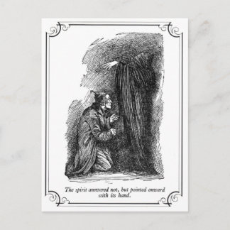 聖降誕祭キャロル：霊は答えなかった シーズンポストカード