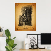 聖降誕祭キャロル:霊は答えなかった ポスター (ホームオフィス)