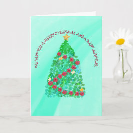 聖降誕祭パーソナライズされたお目出度う カード