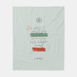 聖降誕祭フリースブランケット フリースブランケット