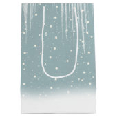 聖降誕祭ポーラークマIcicle中抱き枕 ミディアムペーパーバッグ (裏面)