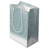 聖降誕祭ポーラークマIcicle中抱き枕 ミディアムペーパーバッグ (裏面アングル)