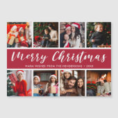 聖降誕祭メリー写真コラージュ書道 (正面)