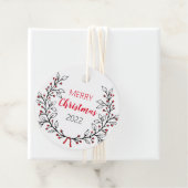 聖降誕祭ラベルのセリフ付離れき フェイバータグ (インサイチュ)