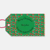 聖降誕祭レトロの行き来 ギフトタグ (裏面横)