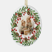 聖降誕祭ヴィンテージ小僧 セラミックオーナメント (右)