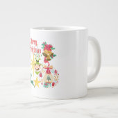 聖降誕祭与えとキリストの暖かさを望む ジャンボコーヒーマグカップ (正面右)