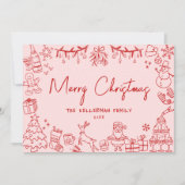 聖降誕祭予測できなの祝辞 シーズンカード (正面)