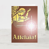 聖降誕祭天使の挨拶 シーズンカード (正面)