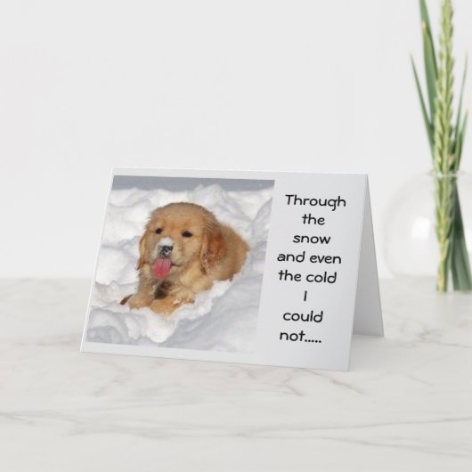 「聖降誕祭恋しく思お前にことわざ出来なかった！」 シーズンカード (正面)