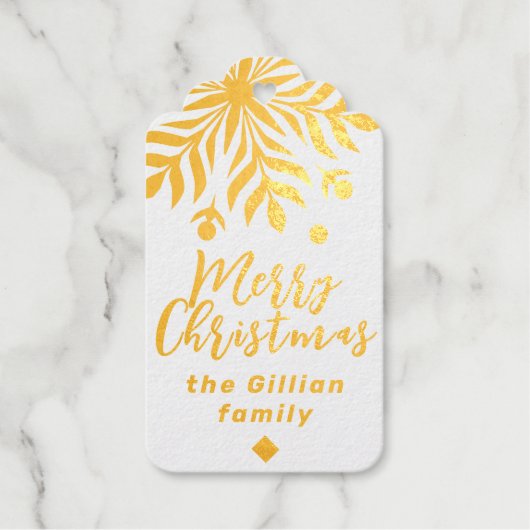 聖降誕祭感謝していお前 ギフトタグ (正面)