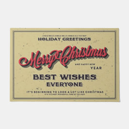 聖降誕祭最高のお前が望む ドアマット