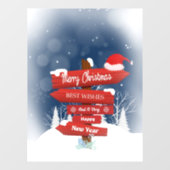 聖降誕祭最高のの喜び ウィンドウサイン (シート)